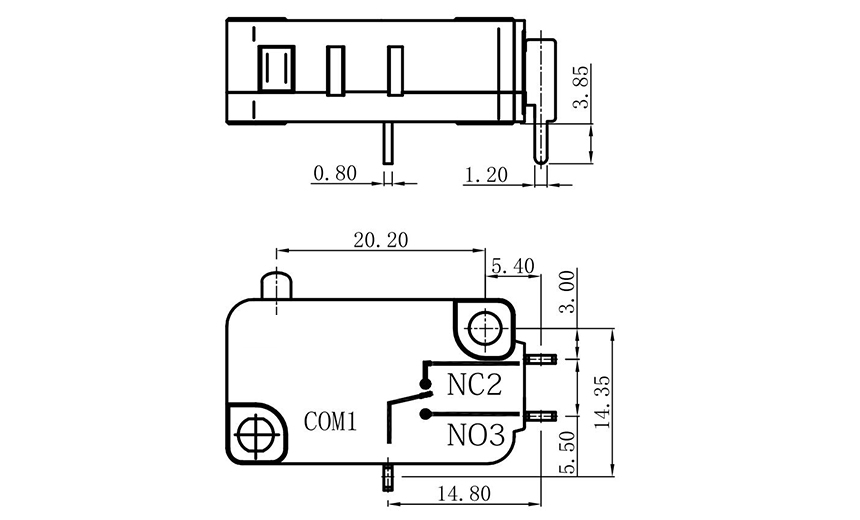 push micro switch