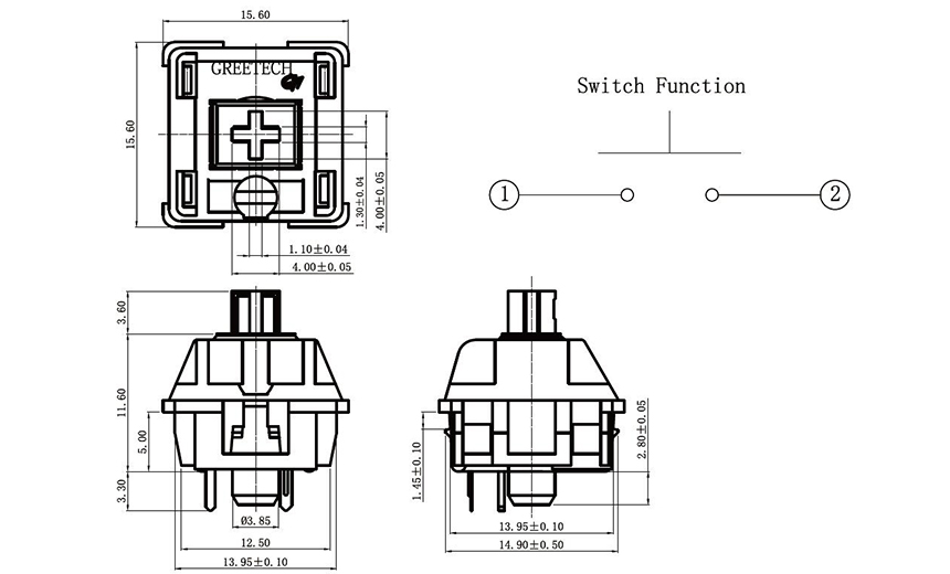 blue optical switches