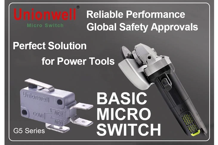 Solução de ferramentas elétricas-Micro interruptores básicos G5